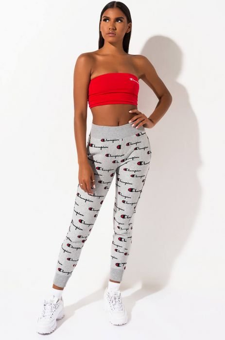 REVERSE WEAVE JOGGER ALL OVER PRINT
