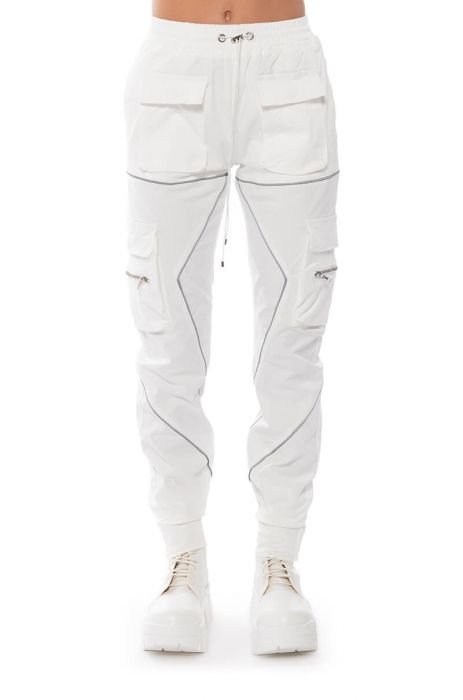DESTINATION in CARGO PANTS IVORY