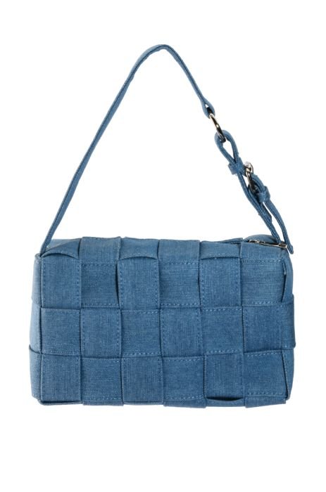 Trendy Fashion Handbags Denim Patchwork Shoulder Bag Denim Bag