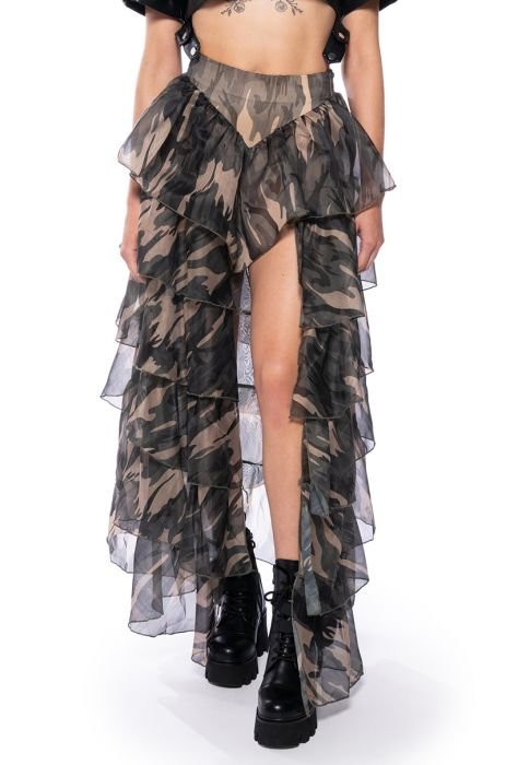 Horze Camo Luminox Reflective Skirt for Women