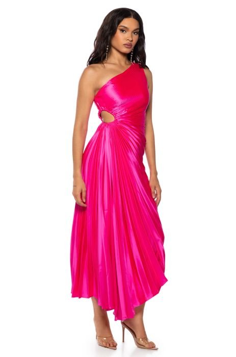 For Love  Bright pink dresses, Hot pink dresses, Style