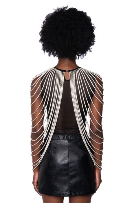 Buy DEPANO Women's Casual Embellished Cotton Rhinestone Shirt (Black_XS) at