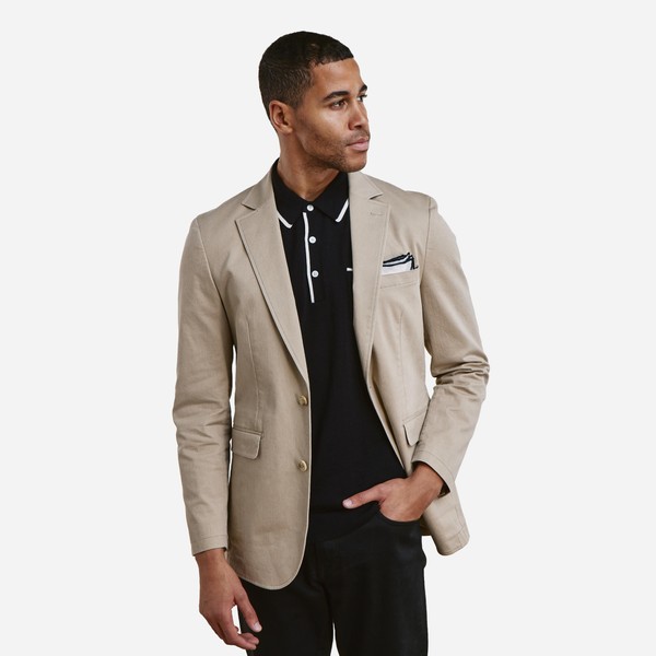 The Cotton Miracle British Tan Jacket | Men's Cotton Jackets | Tie Bar