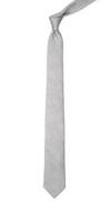 Bhldn Destination Dots Grey Tie | Men's Linen Ties | Tie Bar