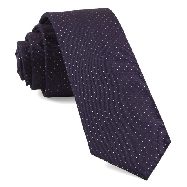 Flicker Eggplant Tie | Men's Silk Ties | Tie Bar