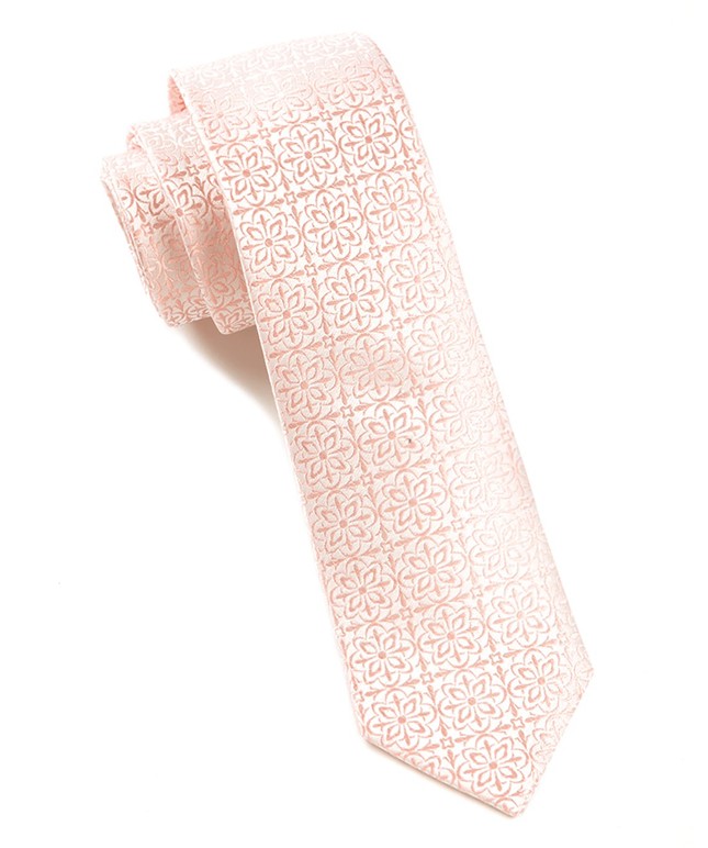 Opulent Light Pink Tie | Men's Silk Ties | Tie Bar