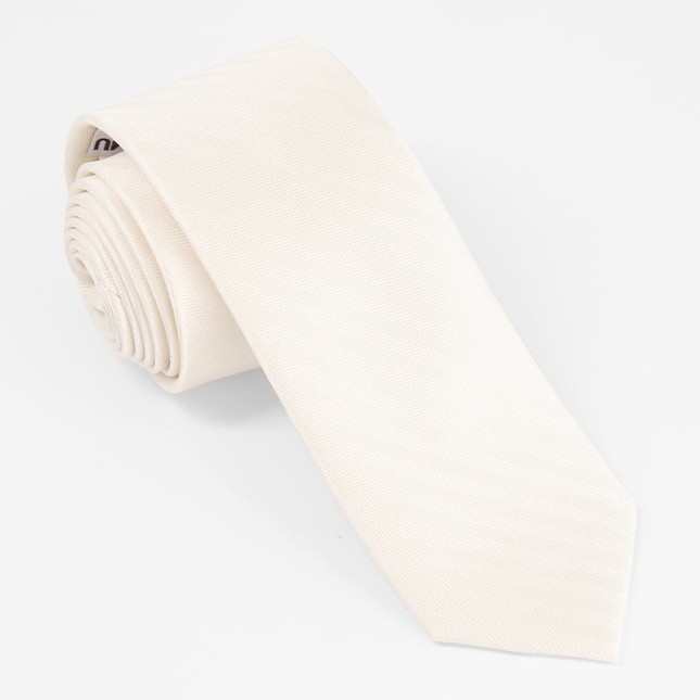 Mumu Weddings - Desert Solid Wedding Cake Tie | Men's Silk Ties | Tie Bar