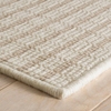 Lawrence Natural Woven Wool Custom Rug