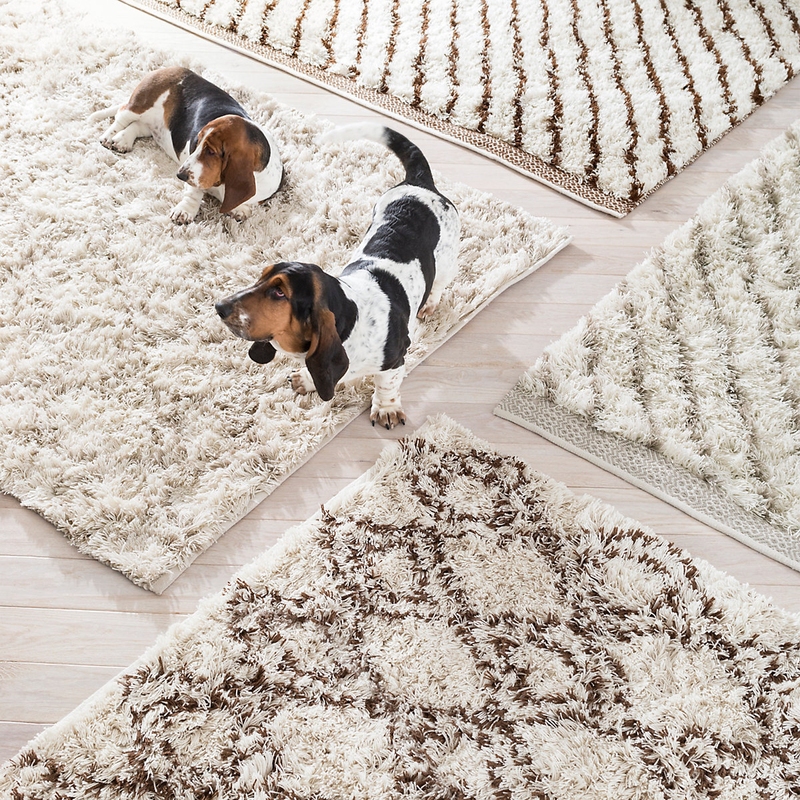 Dash and Albert Solid Extra-Grip Pad Rug, 5'x8