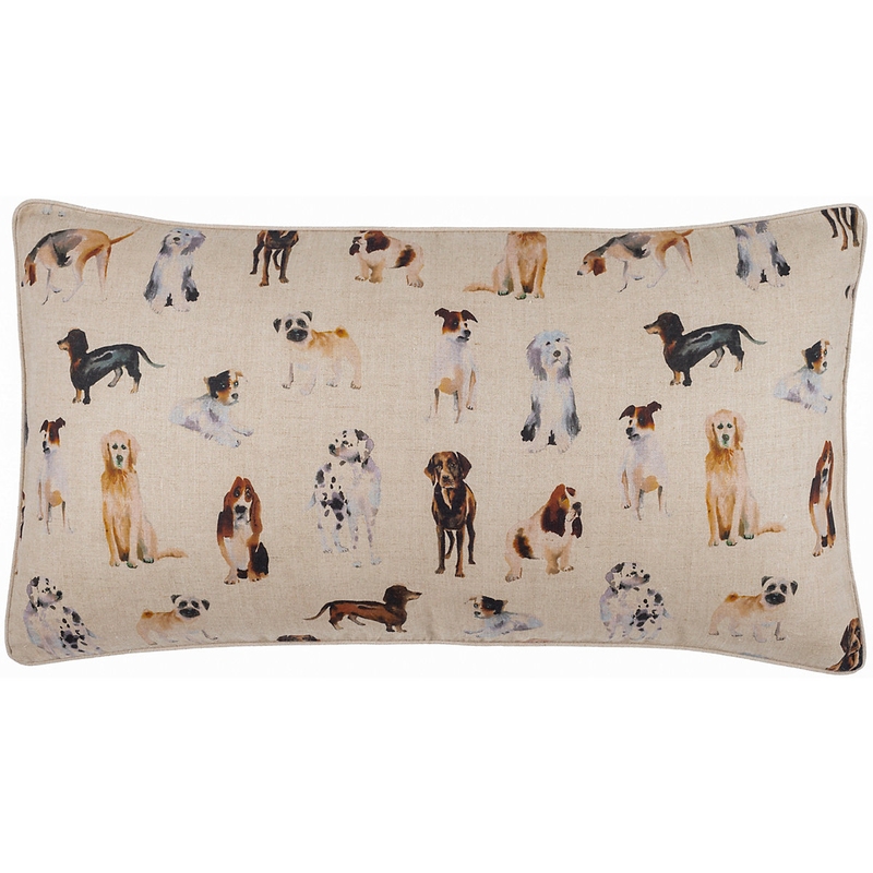 10-Inch-Square Dog Breed Throw Pillows - Emissary Fine Linens
