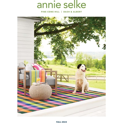 Annie Selke - August 2023 Catalog - Cat's Paw Blue Hand Micro