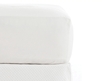 Classic White 400 Thread Count Fitted Sheet: