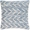 Swatch Hobnail Herringbone Blue Indoor/Outdoor Decorative Pillow