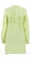 Swatch Chambray Pleated Linen Lime Tunic