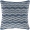 Swatch Scout Embroidered Indigo Indoor/Outdoor Decorative Pillow