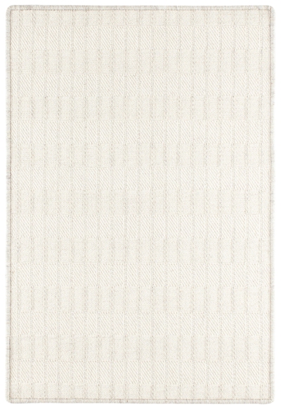 Lane Ivory Woven Wool Custom Rug