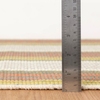 Sloane Stripe Sprout Handwoven Cotton Rug