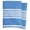 Swatch Bistro Stripe French Blue Napkin Set Of 4