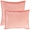 Swatch Panne Velvet Coral Decorative Pillow