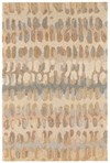 Paint Chip Natural Micro Hooked Wool Rug