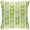 Swatch Chevron Stripe Green Indoor/Outdoor Decorative Pillow