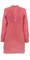 Swatch Chambray Pleated Linen Pink Tunic