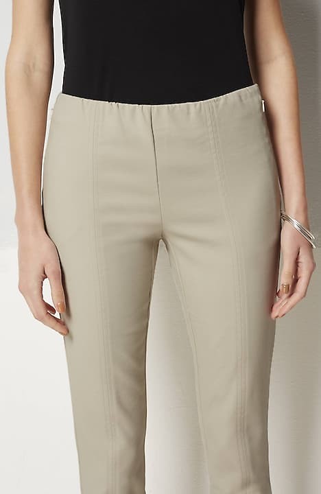 J Jill Women's Pants Size 14P Genuine Fit At Waist 100% Cotton Ivory