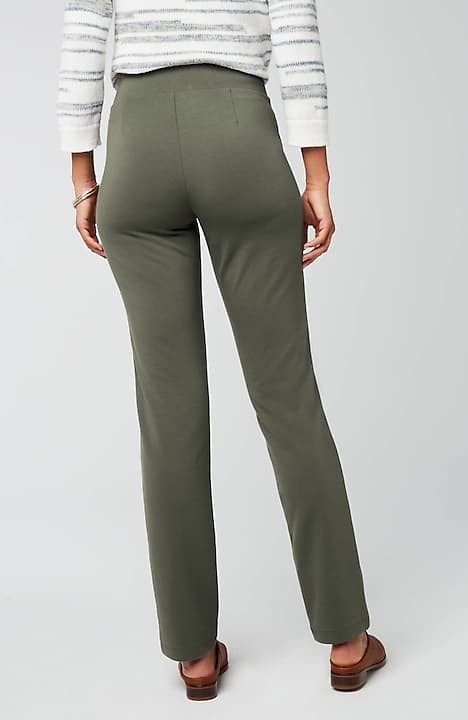 Jjill J.jill Wearever Smooth-fit Slim-leg Pants In Caraway | ModeSens