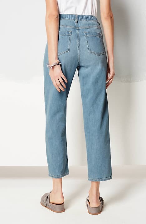 Pure Jill Relaxed Pull-On Jeans