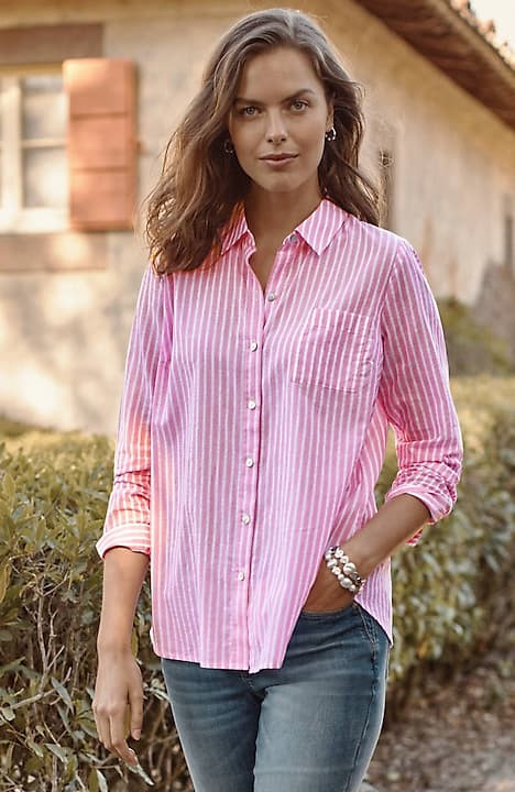 J.JILL Women’s Size Medium M Button Down Shirt Top Blouse Long Sleeve NEW  $99