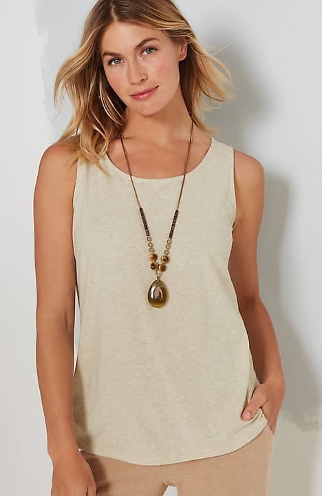 4254 - Double Layered Tank Top - STELLASSTYLE