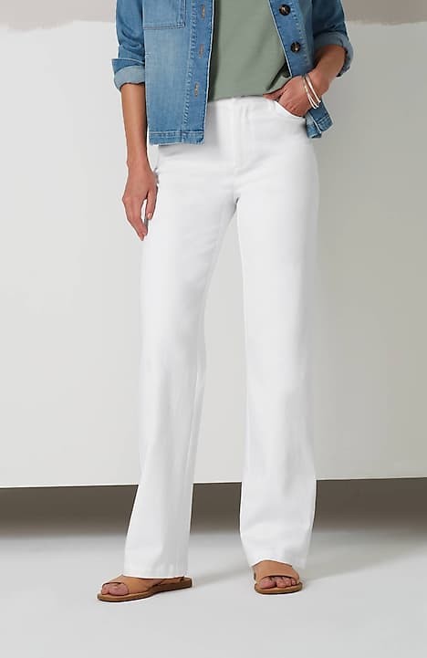 High-Rise Jean Trousers
