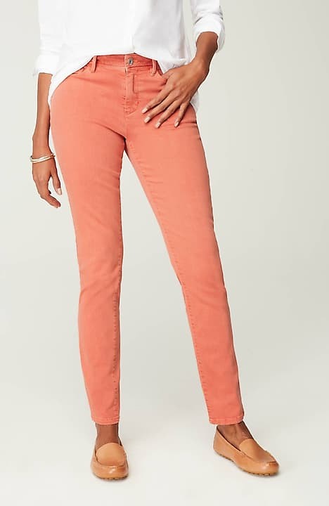 NWT A New Day Mid Rise Slim Ankle Pants 2 Coral  Flattering fashion, Pants  for women, Ankle pants