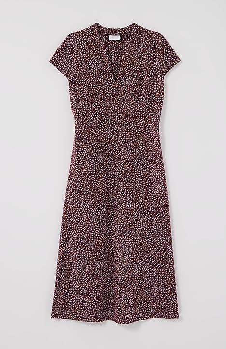 Jjill J.jill Monterey Knit Dress In Intense Rust