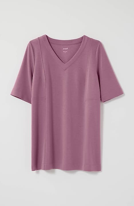J Jill Pure Jill Shirt Women Extra Large Pink Long Sleeve Cotton Cross  Front Top