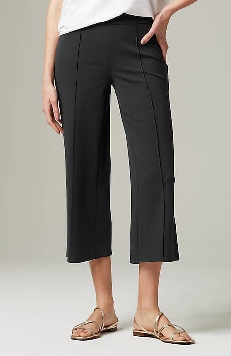 J.Jill Black Gray Casual Pants Size L (Petite) - 68% off