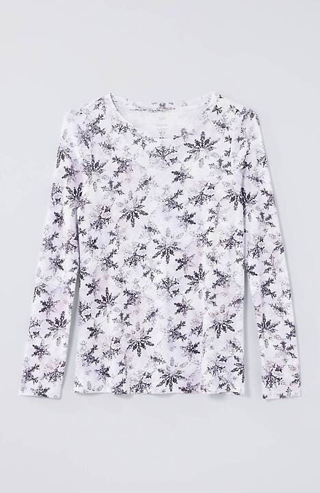 Women's J.Jill Aquamarine Pima shirttail tee 100% Pima Cotton Shirt Top Sz  Small