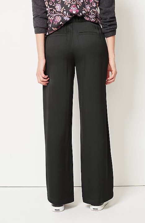 H&M Pants Women's Size 12 Black Dress Pants 51% Cotton