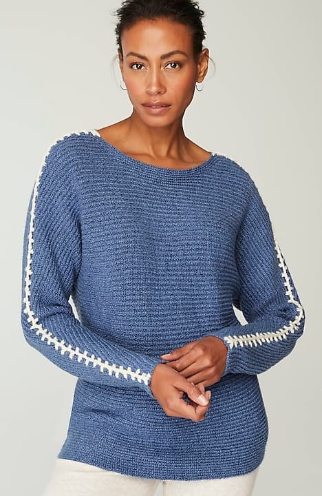 J. Jill Stitch Scoop Neck Sweaters for Women