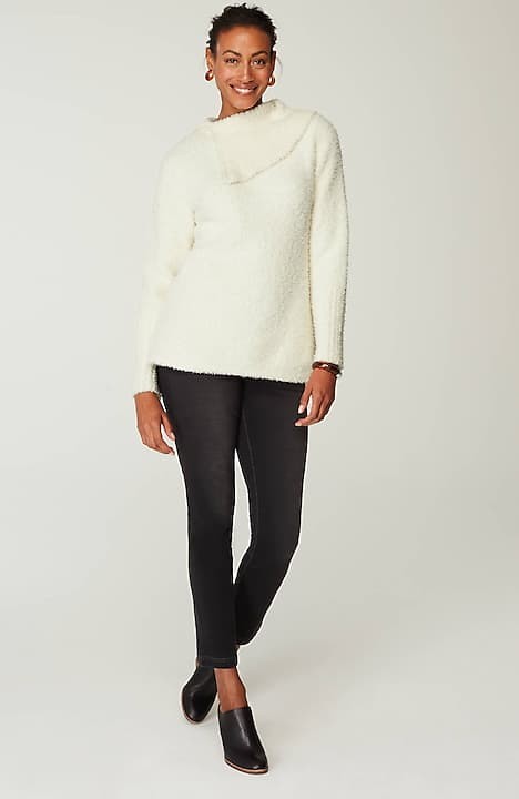 J. Jill Pure Jill Soft & Cozy High-Neck Sweater