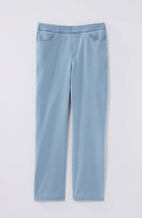 J Jill PURE JILL Affinity Slim Leg Blue Pants Stretchy $59 PXL Petite