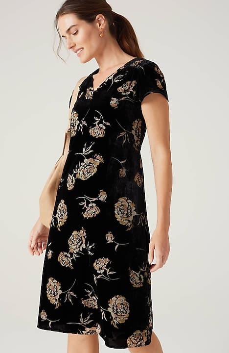 J Jill Wearever Collection Dress XS Black Short - Depop