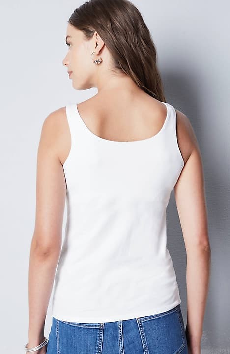 Element Women Camisole Plus Size Basic Tank Top T-Shirt with Built