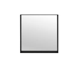 Espejo de pared cuadrado Lozano 60 cm - Negro