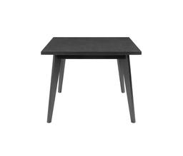 Mesa de comedor Evo 80 cm cuadrada - Negro