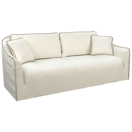 Bruna Ivory Slipcovered Sofa