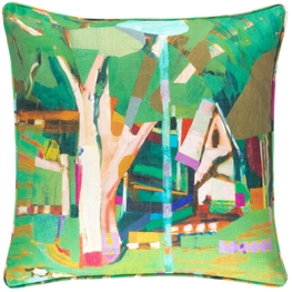 Little House Indoor/Outdoor Decorative Pillow