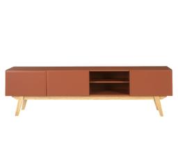 Mueble de tv Cuauhtémoc 200 cm - Terracota liso