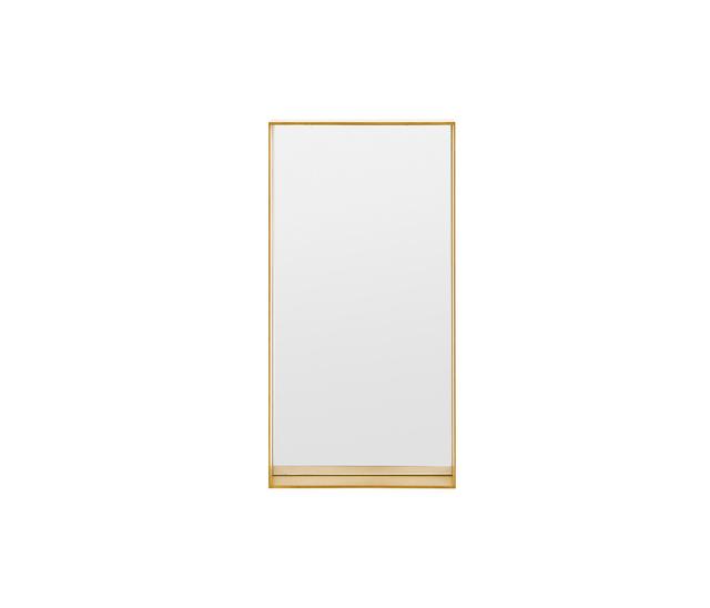 Espejo de pared rectangular Lozano - Dorado