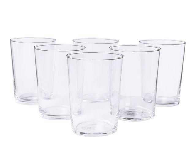 Set de 6 vasos Delit de 510ml - Transparente
